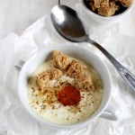 Uova e castagne in cocotte - Eggs en ​​cocotte and chestnut