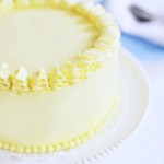 Torta al limone mirtilli - guest post - Triple-Lemon Blueberry Layer Cake