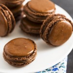 Macarons - how to do - come fare i macarons al cioccolato - ganache cioccolato - Chocolate macarons -