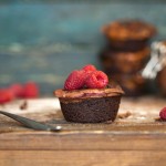 Cheesecake al cioccolato e lamponi - Chocolate Raspberry Cheesecakes Guest Post