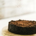 Torta di pane al cacao e cioccolato - Chocolate and cocoa bread pudding cake