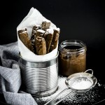 Bastoncini fritti di farina di castagne - Chopsticks chestnut flour fritters