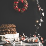 Ghirlande di cioccolato e riso soffiato - Chocolate crispy Christmas wreaths
