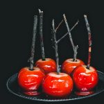 mele caramellate - mele stregate - mele stregate caramellate - candied apples - red candied apples - toffee apples - red toffee apples - Halloween apples - halloween recipe
