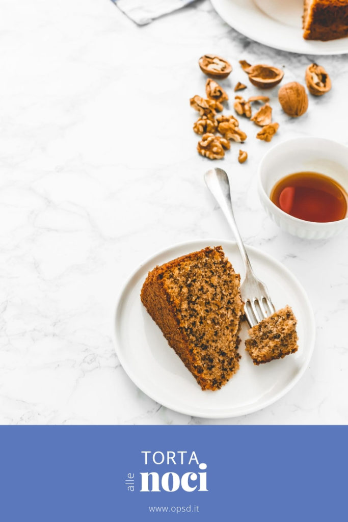 WALNUT AND ORANGE CAKE - WALNUT CAKE RECIPE - TORTA ALLE NOCI, ricetta facile e veloce - TORTA ALLE NOCI E ARANCE